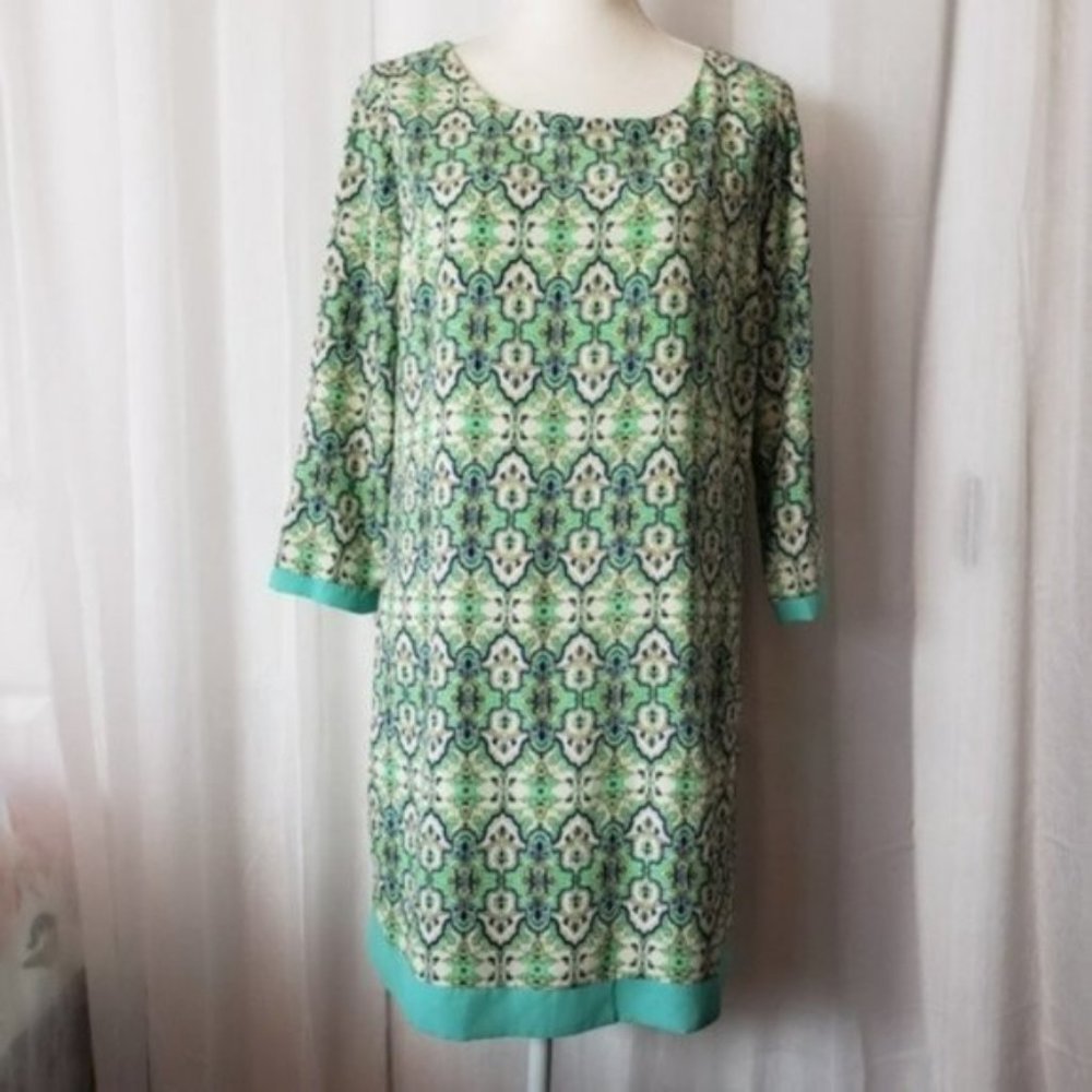 Pink Owl Apparel Geometric Tunic Aztec Dress NWOT
